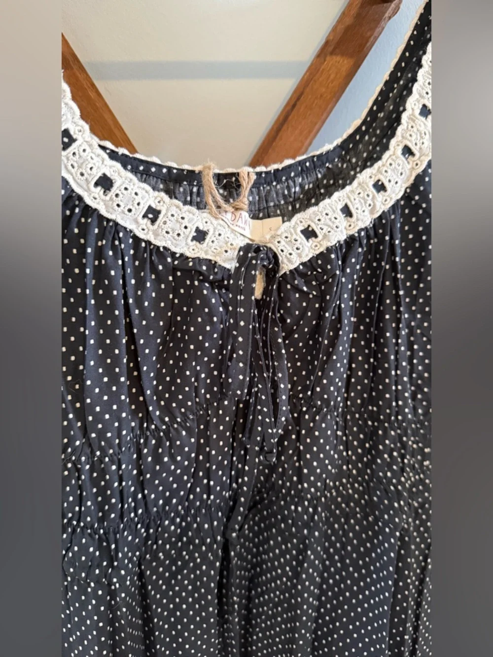 Christy Dawn Kelly Dress - Noir Dot - Picture 2 of 5